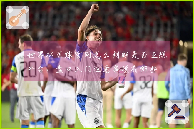 世界杯买球官网怎么判断是否正规平台，盘口入门注意事项有哪些